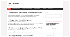 Desktop Screenshot of dailyfinance.nl